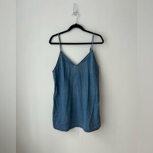 Women's Blue Denim Top